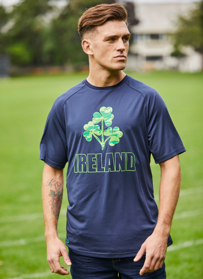 Lansdowne Triple Shamrock Ireland Performance T-Shirt 